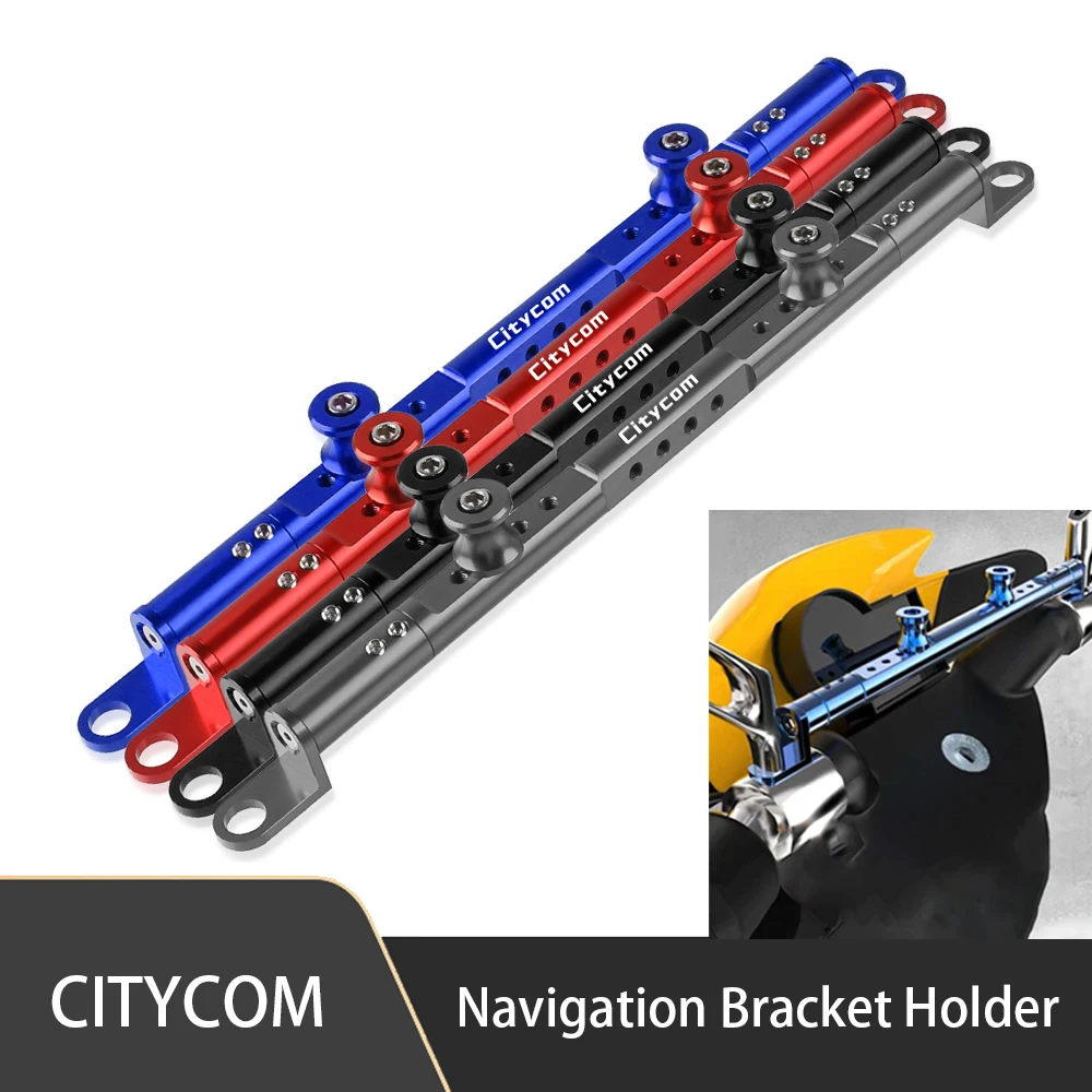 

Motorcycle Handlebar Balance Bar Steering Lever Navigation bracket Holder For SYM CITYCOM 300I 2013 2014 2015 2016 Accessories