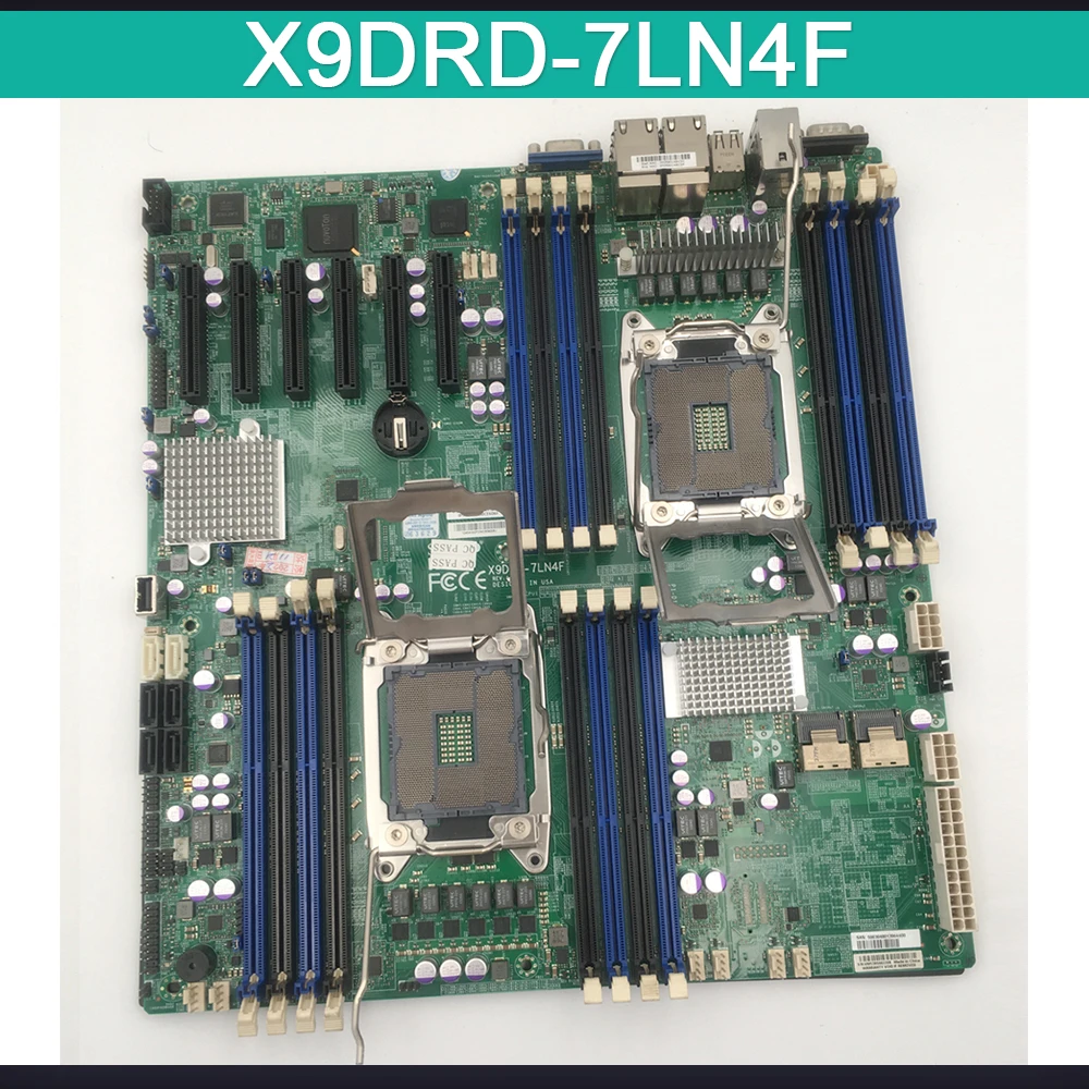 Материнская плата для SuperMicro X9DRD-7LN4F 2011 двойная X79 полностью протестирована