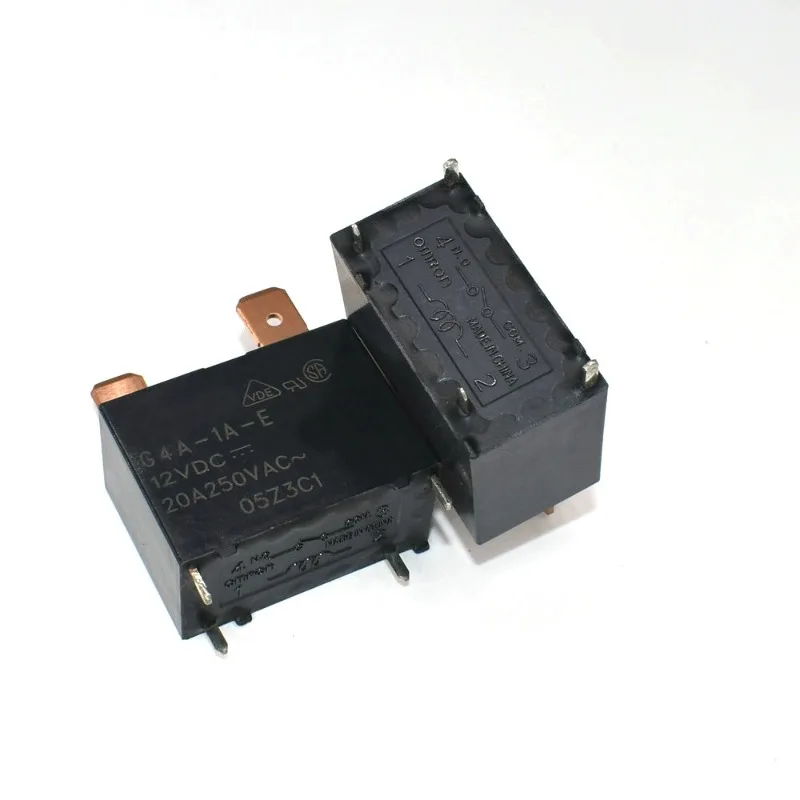 Фото OEM 1 шт./лот G4A-1A-E 12VDC 24VDC 4-контактное реле для водонагревателя и материнской платы кондиционера №2