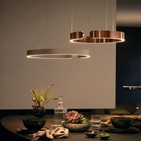 dining room pendant light led modern bedroom lamps ceiling lamp creative nordic minimalist ring lamps chandelier for living room