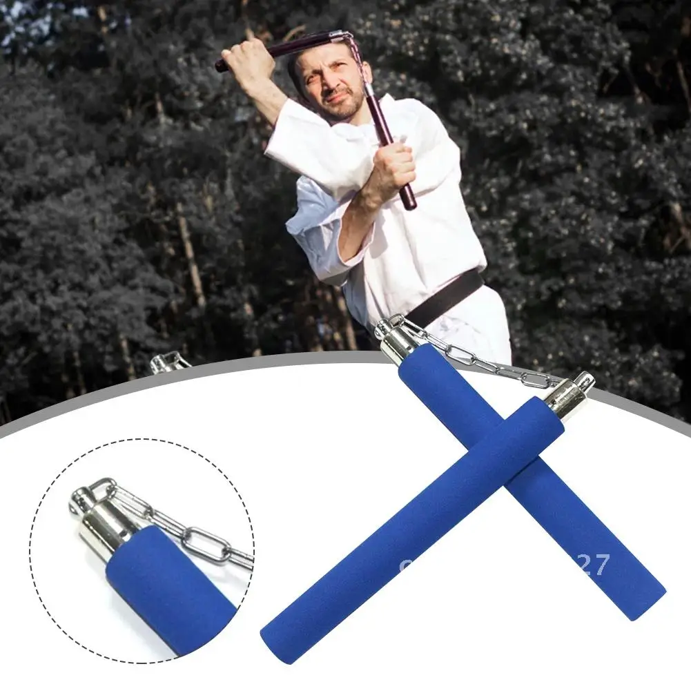 5-1 шт. безопасные пенопластовые резиновые нунчаки для боевых искусств с цепочкой