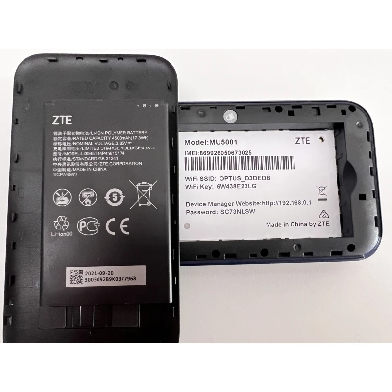 Рисунок 5 - Оригинальный Карманный Wi-Fi-роутер OPTUS MU5001