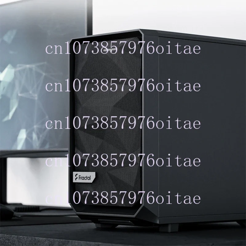 Фрактальный процесс Шасси Meshify2 Nano MITX Основная плата Белая сторона через