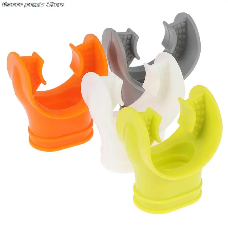 

Snorkel Bite Mouthpiece Food Grade Silicone Mouthpiece Snorkel Gear Non-disposable Diving Sporting Goods