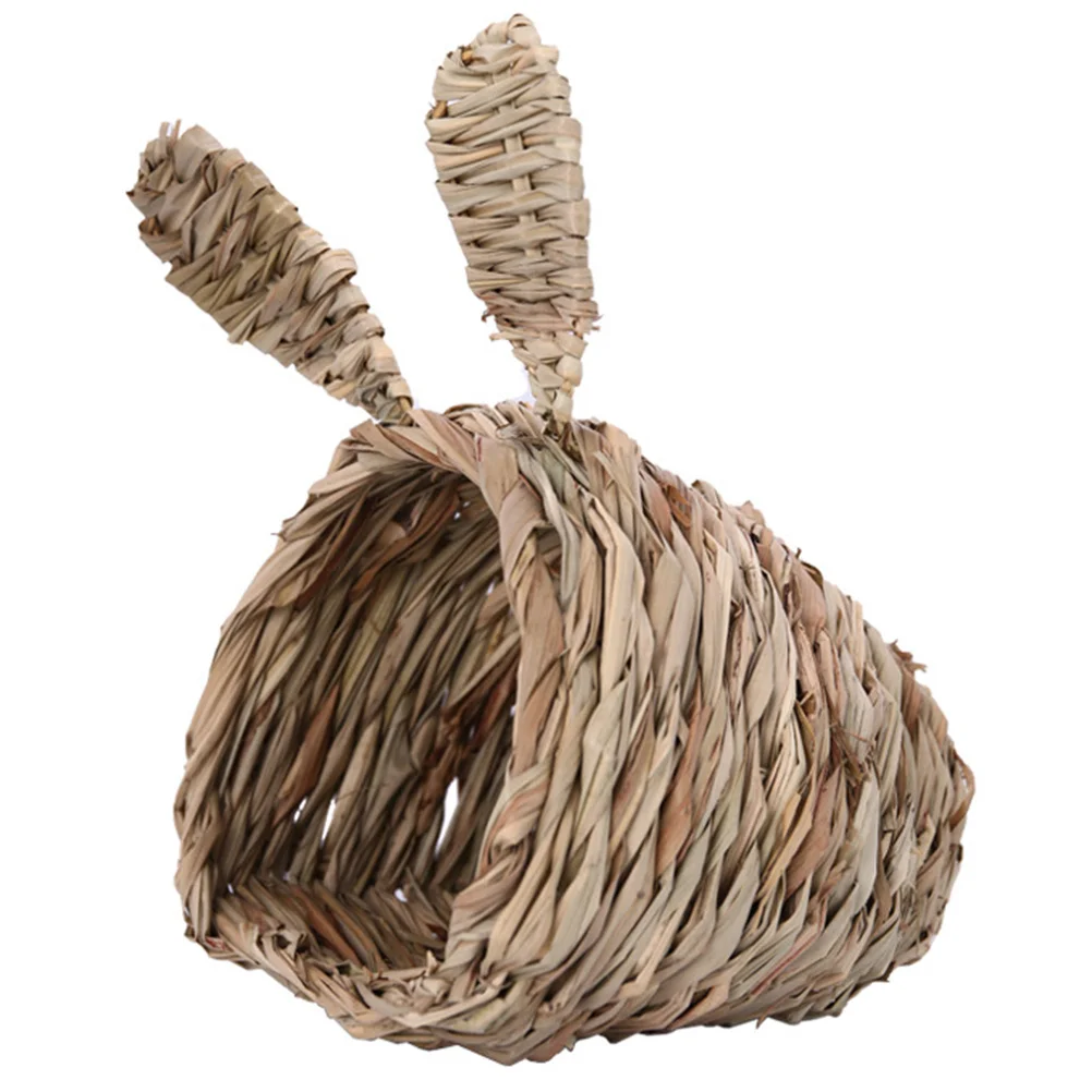 Съедобная хижина для кроликов гнездо домашних животных игрушки морской свинки