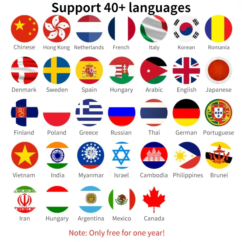 Новинка 2022 наушники с переводчиком 84 языка мгновенный перевод умный голосовой