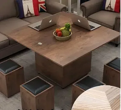 Складной поднимающийся стол и стол. Многофункциональный чайный столик с