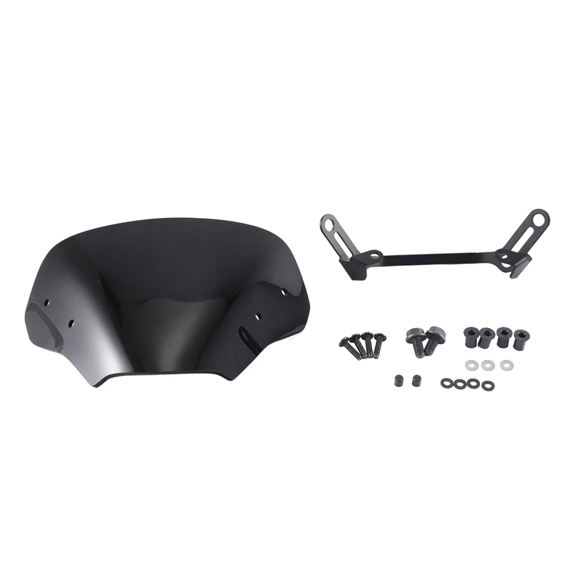 

1 Piece Motorcycle Windscreen Windshield Covers Screen Black For HONDA CB750 CB 750 HORNET 2023