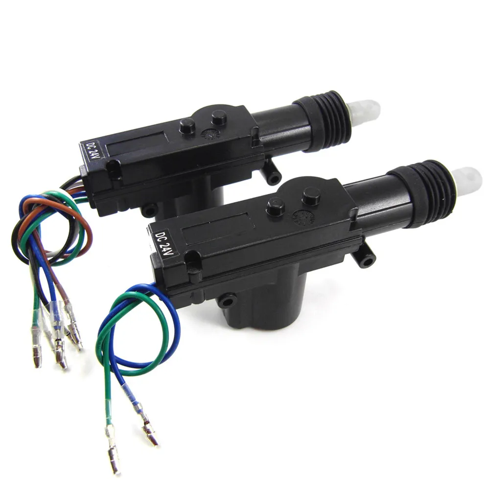 

1 Set Deluxe 24V Central Door Lock Locking Remote Control Vehicle Keyless Entry Truck 2 Doors CR2016 8.5mA DC 12V Anti-Theft Car