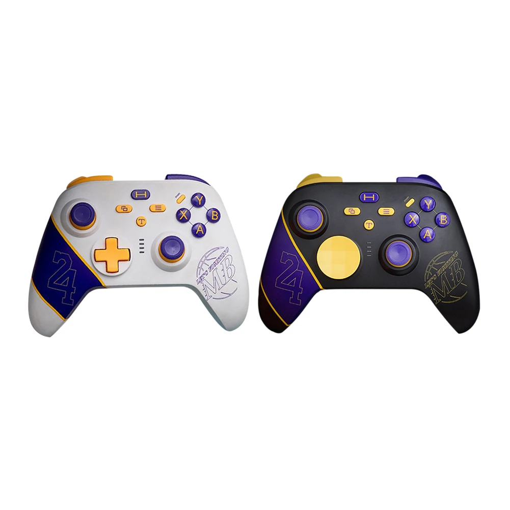 

Switch Console Wireless Gamepad Video Game Game Console Controller Receiver with Detachable Cross Key