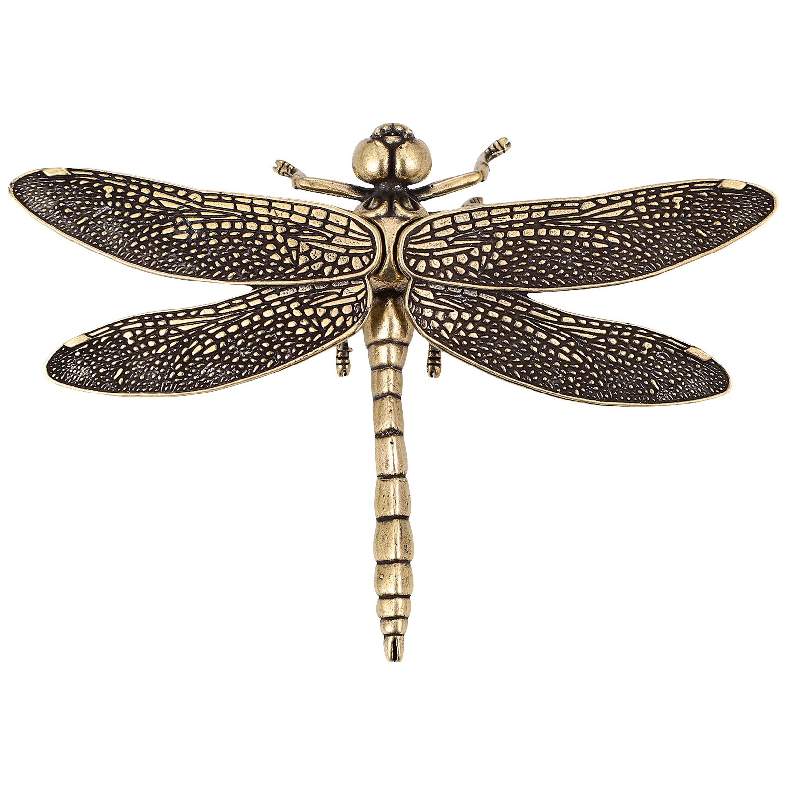 Dragonfly Ornaments Home Decoration Pure Copper Toys Adornment Outdoor Crafts Statue Office Miss