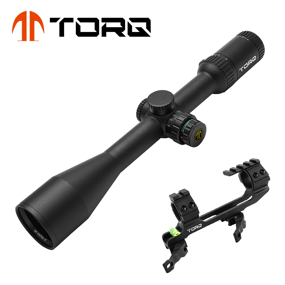 

TORQ Optics 3-18x50 IR WA SFP Riflescope .223 .308 .30-06 Parallax Setting Hunting Optical Sight 30mm