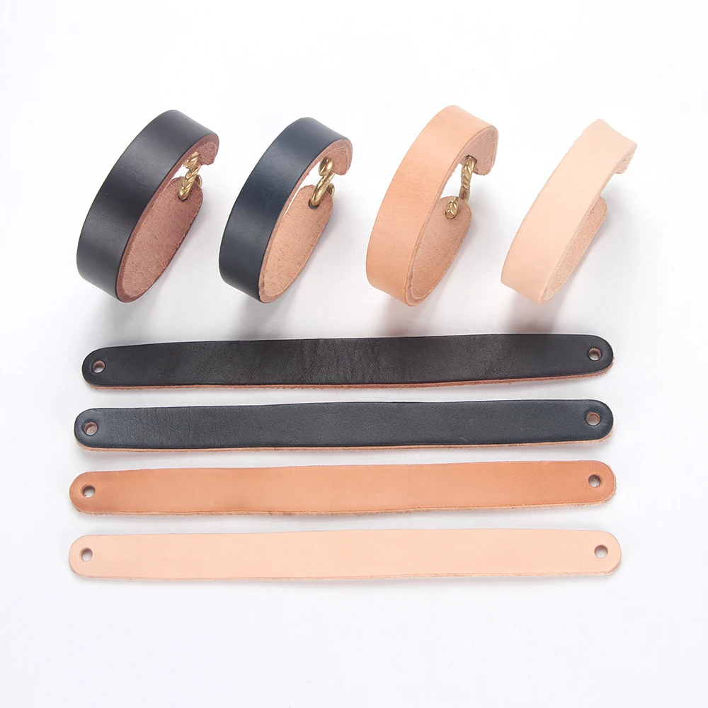 

Homemade Handmade Vegetable Tanned Leather leather Bracelet Material Package DIY Leather Craft Semi-Finished Products