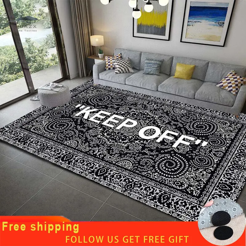 

Keep Off Classic Patterned Carpet Non Slip Rug Bedroom Carpets Teen's Area Rugs Living Room Mats Home Accessories Easy To Clean