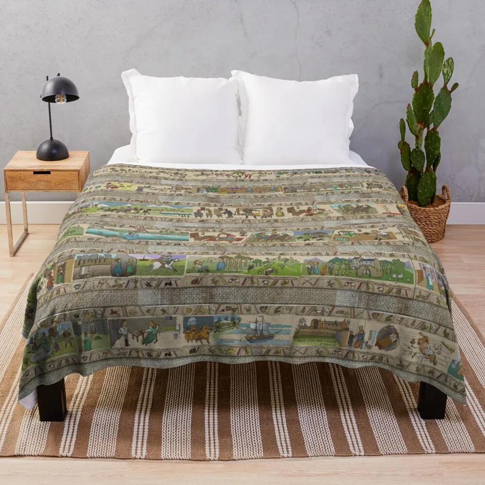 

The whole Gabeaux Tapestry Throw Blanket plush blankets fashion sofa blankets blanket stitch blanket