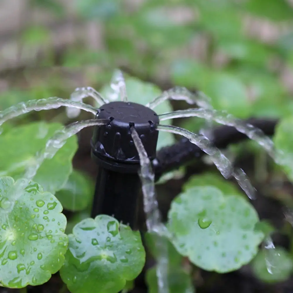 

Irrigation Sprinkler Solid Color Drip Emitter Simple Usage Anti-wear Attractive Universal Multi-purpose Nozzle Dripper