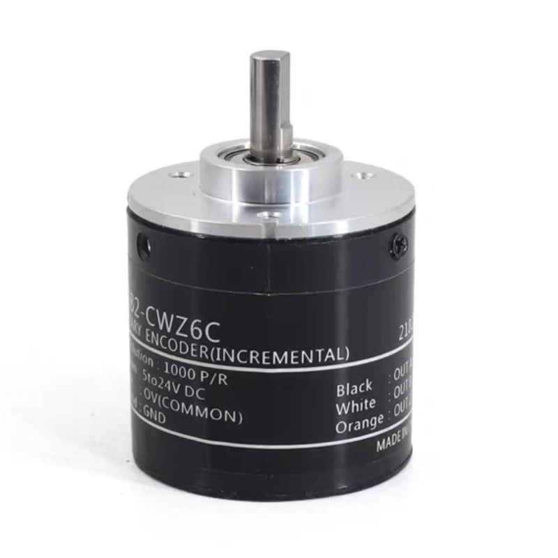 Фото E6B2CWZ6C Поворотный энкодер E6B2-CWZ6C 10 -1200P/R 5-24 В постоянного тока NPN выход Поворотный переключатель Разъем с линией 2 м №5