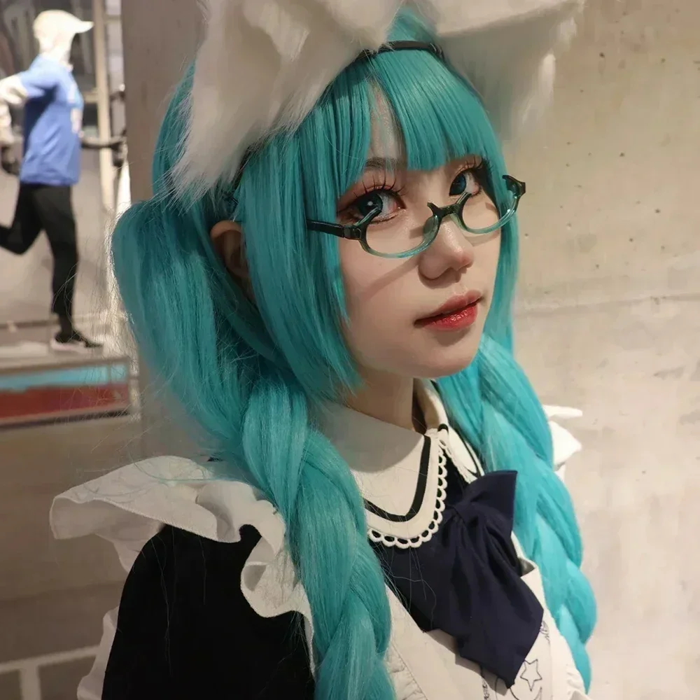 Очки в полуоправе для косплея летние женские и мужские очки с красными глазами