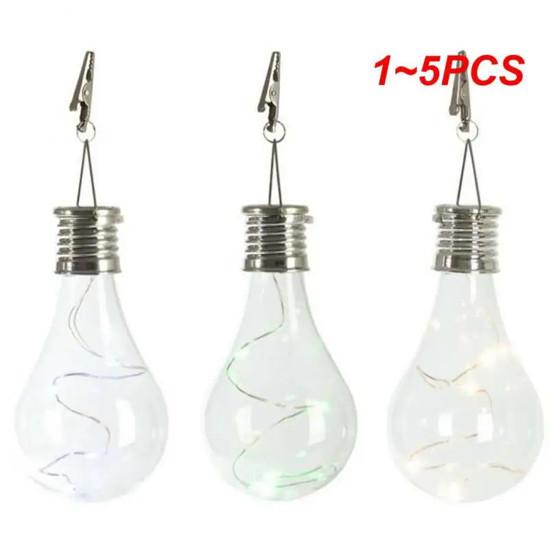 

1 ~ 5 шт., водонепроницаемая лампа на солнечной батарее, 0,24 Вт, 1,2 в