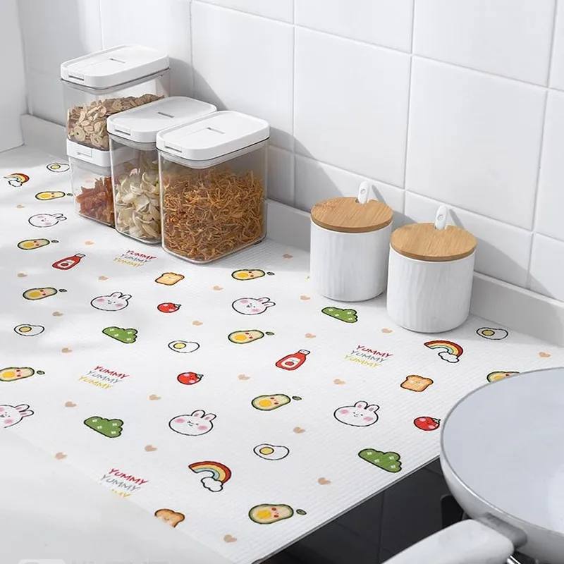 

Коврик для шкафа многоразовый маслостойкий, 45x200 см, 2 шт./лот