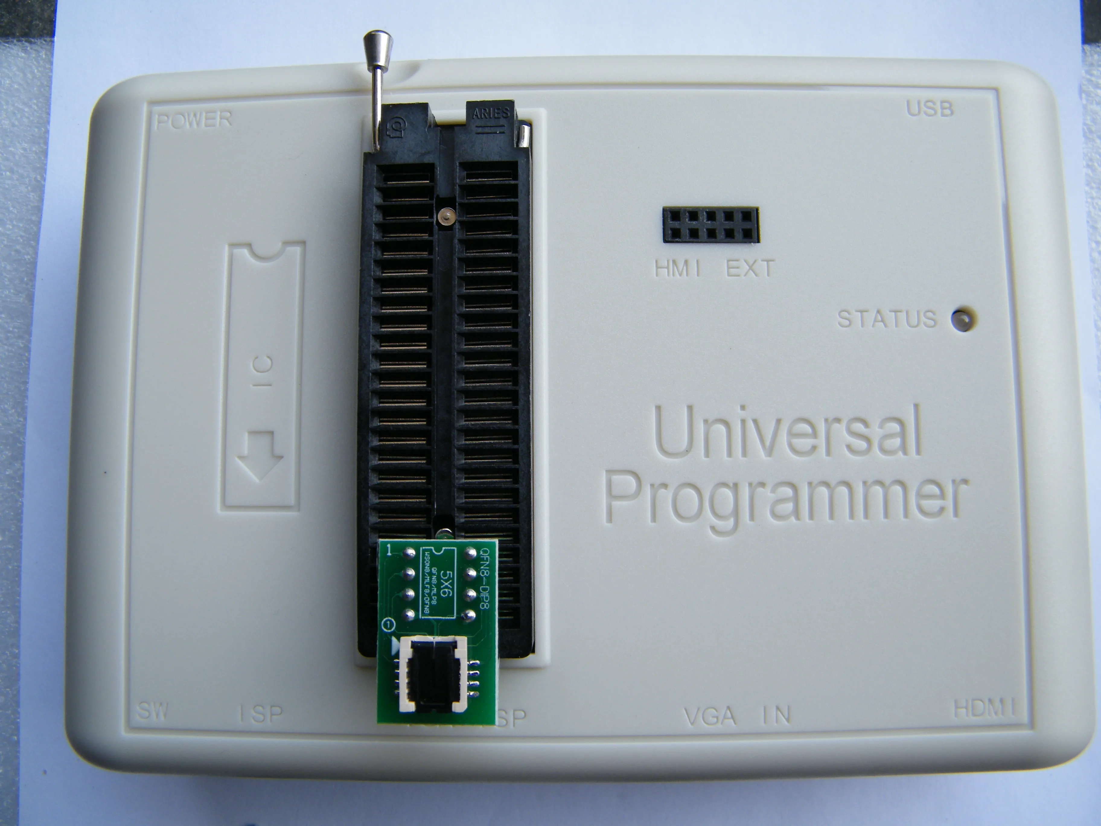 ezp 2023 universal programmerDFN8 WSON8 MLF8 QFN8 Adapter 6*5mm 6*8 IC Chips Socket for CH341A TL866ii plus RT809H/F T48 T56