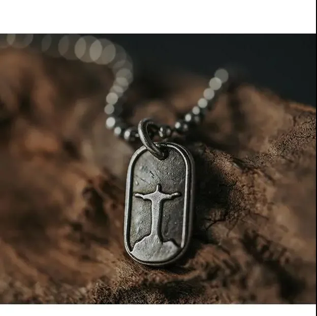 

New 2023 Vintage Personality Cross Necklace Unisex Hip-hop Punk Long Pendant Banquet Jewelry Accessories Gift