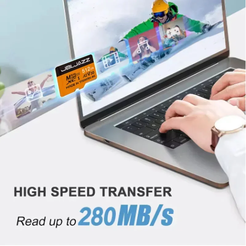 Фото Карта памяти Ultra Micro SD A2 U3 Class 10 TF, флеш-карта Micro SD 64 ГБ, 128 ГБ, 256 ГБ, 512 ГБ для смартфонов, планшетов, камер, Nintendo Switch №2