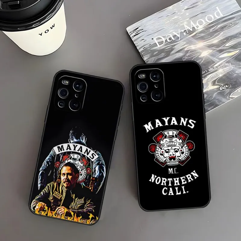 

Задние крышки для ТВ-сериала Mayans M.C чехол для телефона для OPPO Find X3 Neo Reno 6 Pro 7 X5 A57 A54 A55 A74 One Plus 8 6 9 7 Pro