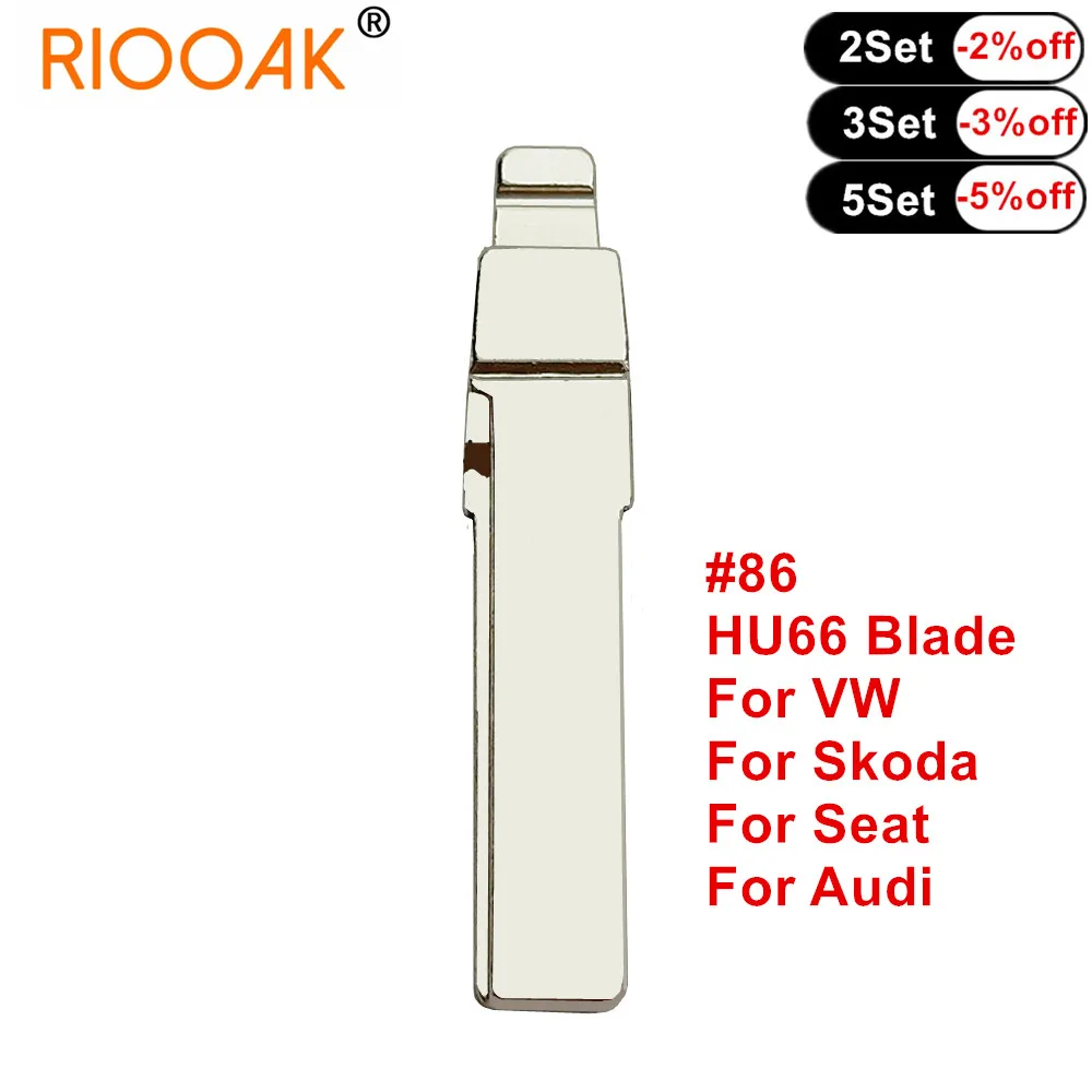 10 шт. #31 #86 HAA HU66 KD VVDI дистанционно складывающиеся флип-лезвия для VW Passat Bora Skoda Seat Audi A6 A4 Q3 TT