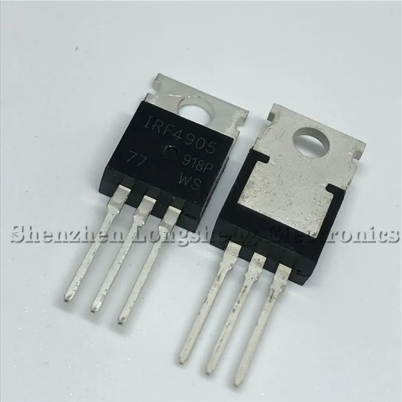 10 шт./лот Новый IRF4905 IRF4905PBF TO-220 FET 74A/55V/200W в наличии