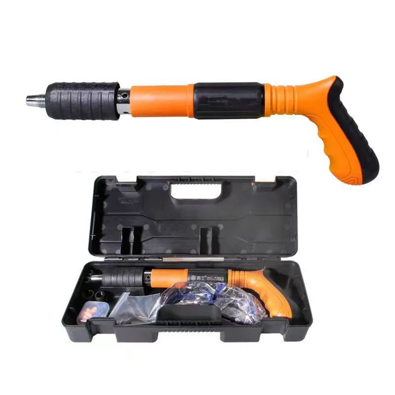 2023Handheld Powerful Concrete Nail Gun，Dedicated Mini Cannon Nailer，Wall Concrete Nail Gun，Flooring Roofing Framing Palm Gun
