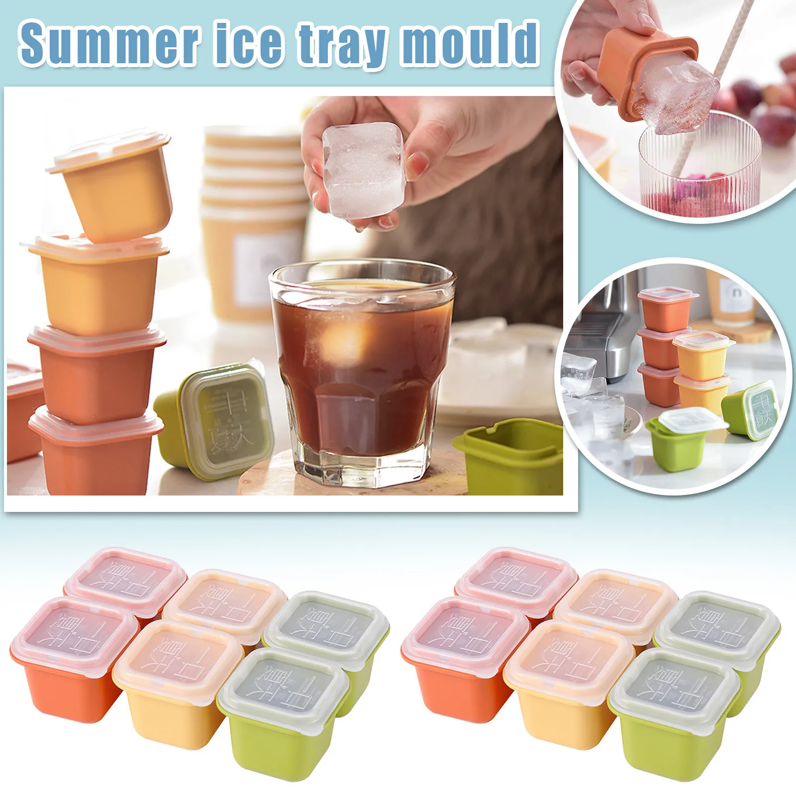 

Поднос для льда, быстрое ледяное устройство с крышкой, поднос для льда, Силиконовый поднос для льда, Силиконовый поднос для льда, шарики для льда для напитков