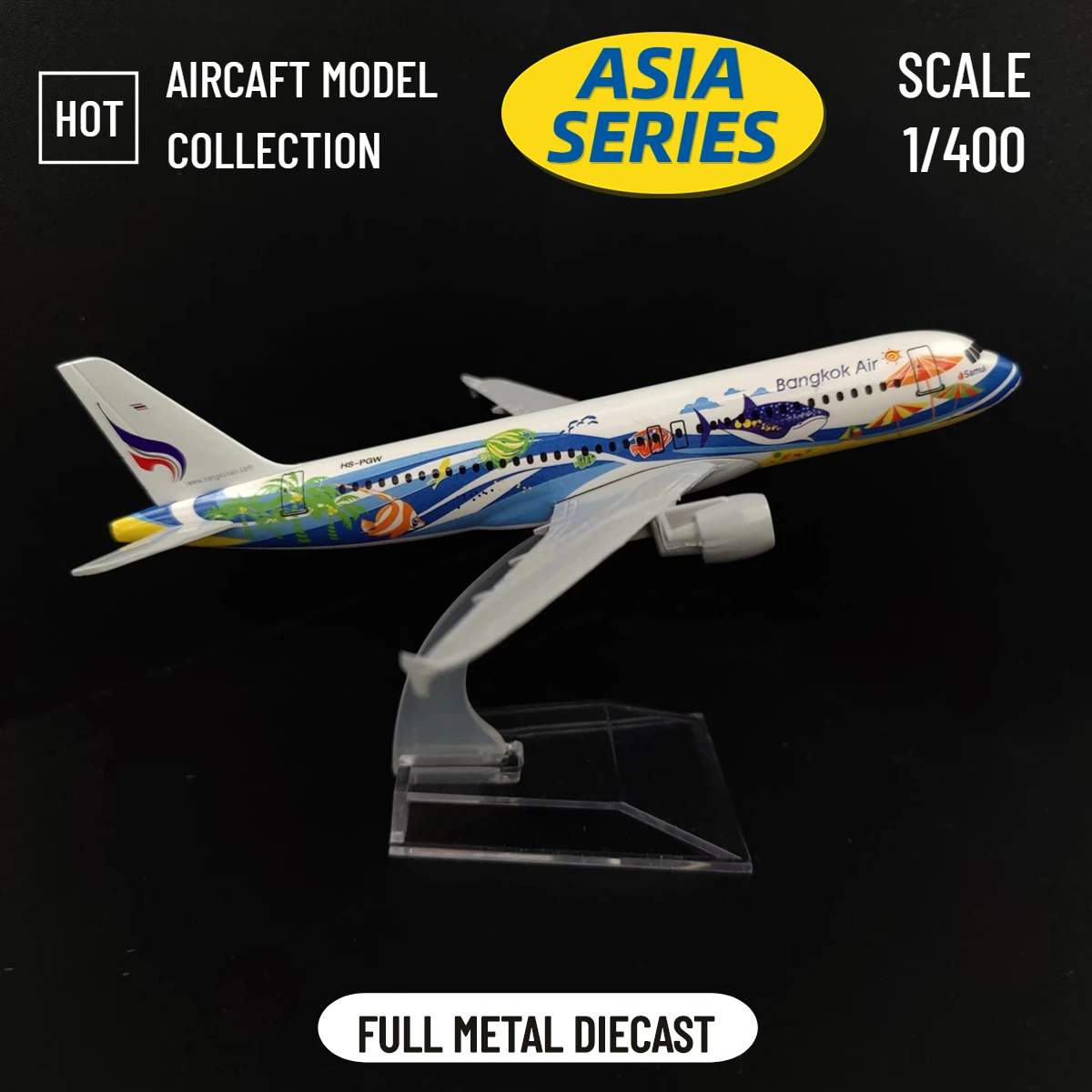 

Scale 1:400 Metal Replica Aircraft 15cm Thai Singapore Malaysia Asia Airlines Boeing Airbus Diecast Model Aviation Miniature