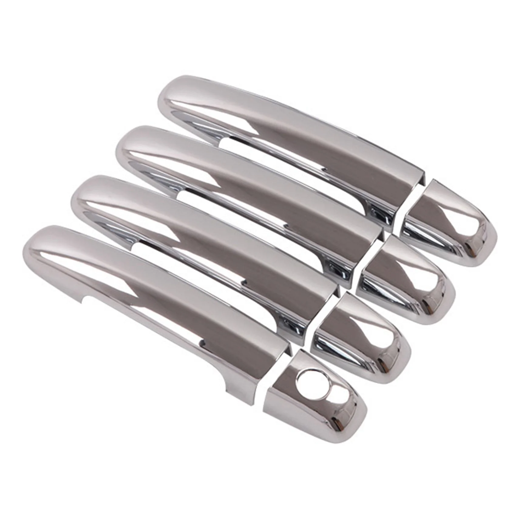 Хромированная дверная ручка из АБС-пластика для боковой двери декоративная