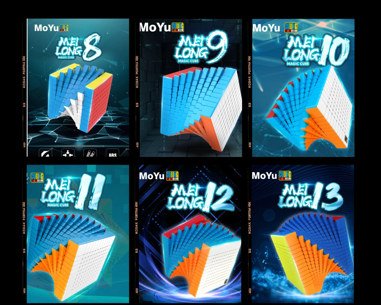 [Socube] MoYu MeiLong8 MeiLong9 MeiLong10 MeiLong11 MeiLong12 MeiLong13 Magic Cube Professional Neo Speed Toys Rubiks