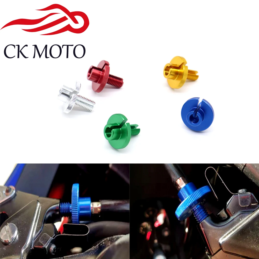 Clutch Cable Wire Adjuster For Speed Triple 675/1050 Daytona 675/R 675R 2006-2020 Motorcycle Accessories CNC M10*1.5 Screw Nut