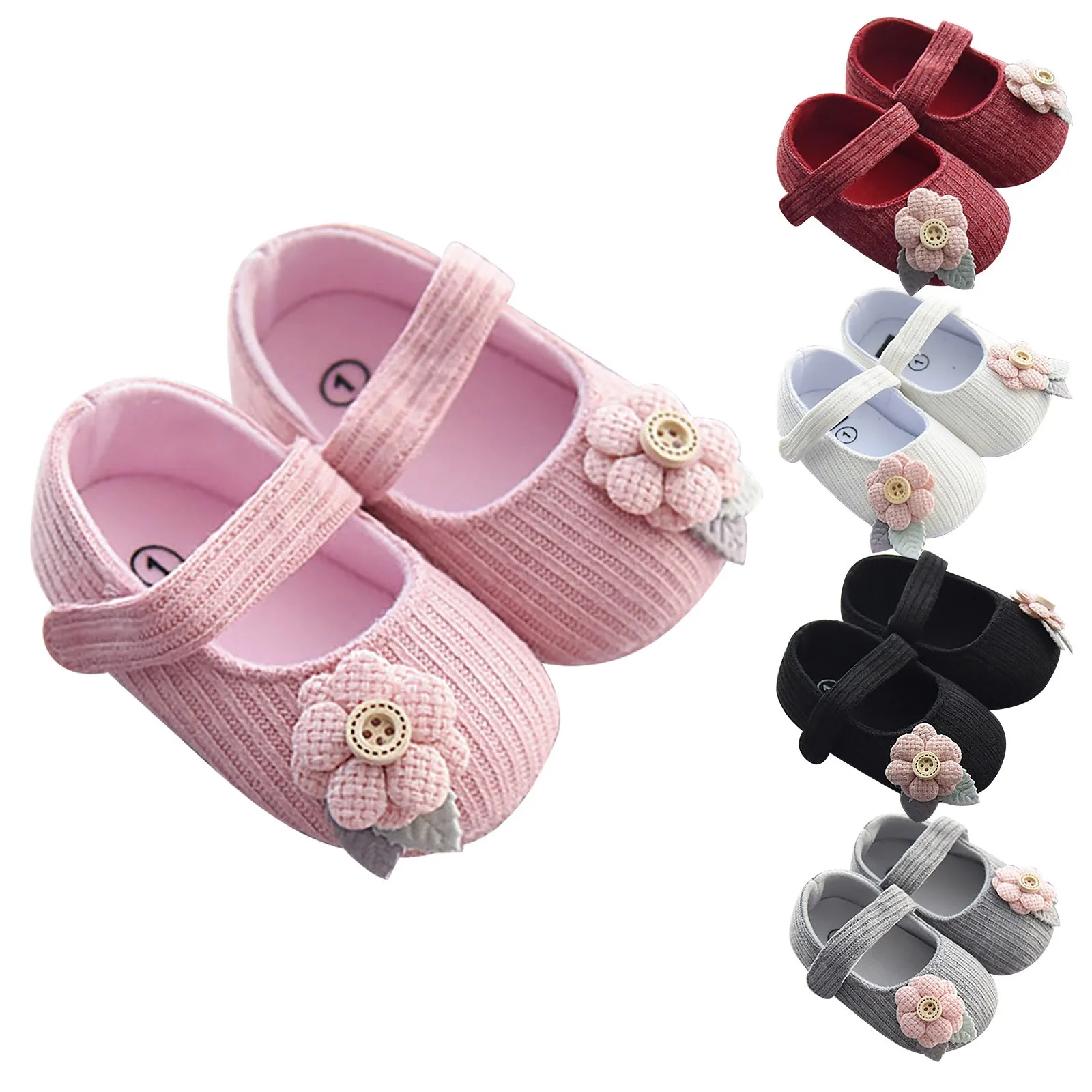 

Обувь для малышей, для маленьких девочек, Цветочная мягкая подошва, обувь для первых шагов, детская повседневная модель 2023, новая модель, Классическая обувь принцессы