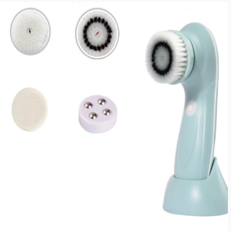 

Ultrasonic Cleaner Electric Cleansing Brush Face Massagers Sonic Rotating Cleansing Brush Galvanic Remove Blackheads A