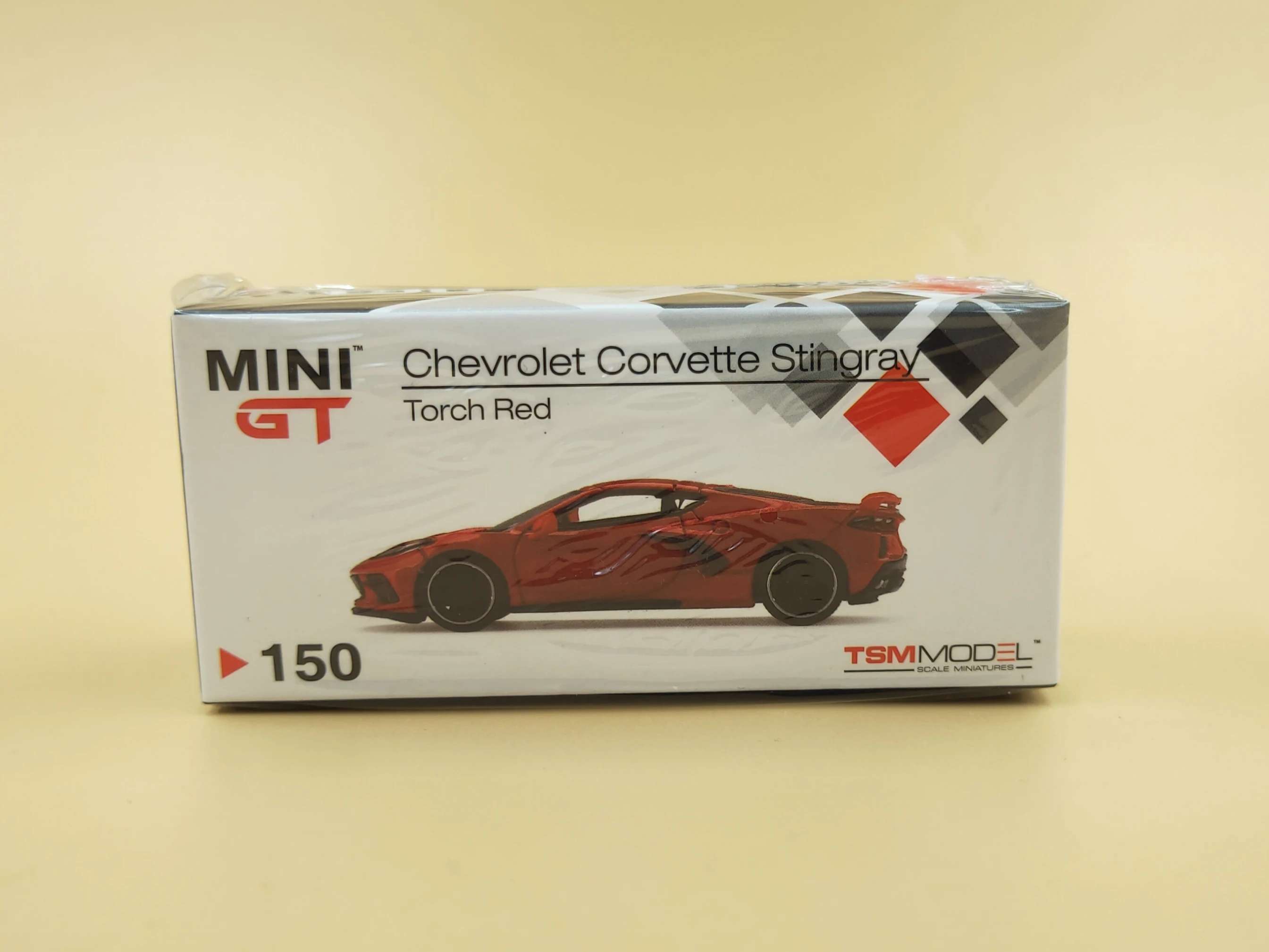

MINIGT 1:64 Corvette Stingray C8 Red 7CM Diecast Birthday Gifts And Collections Stock In February 2022