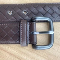 2 widths 4 0 cm 3 5 cm woven belt length 95 cm to 125 cm trend men and women american style office travel belt wear resistant