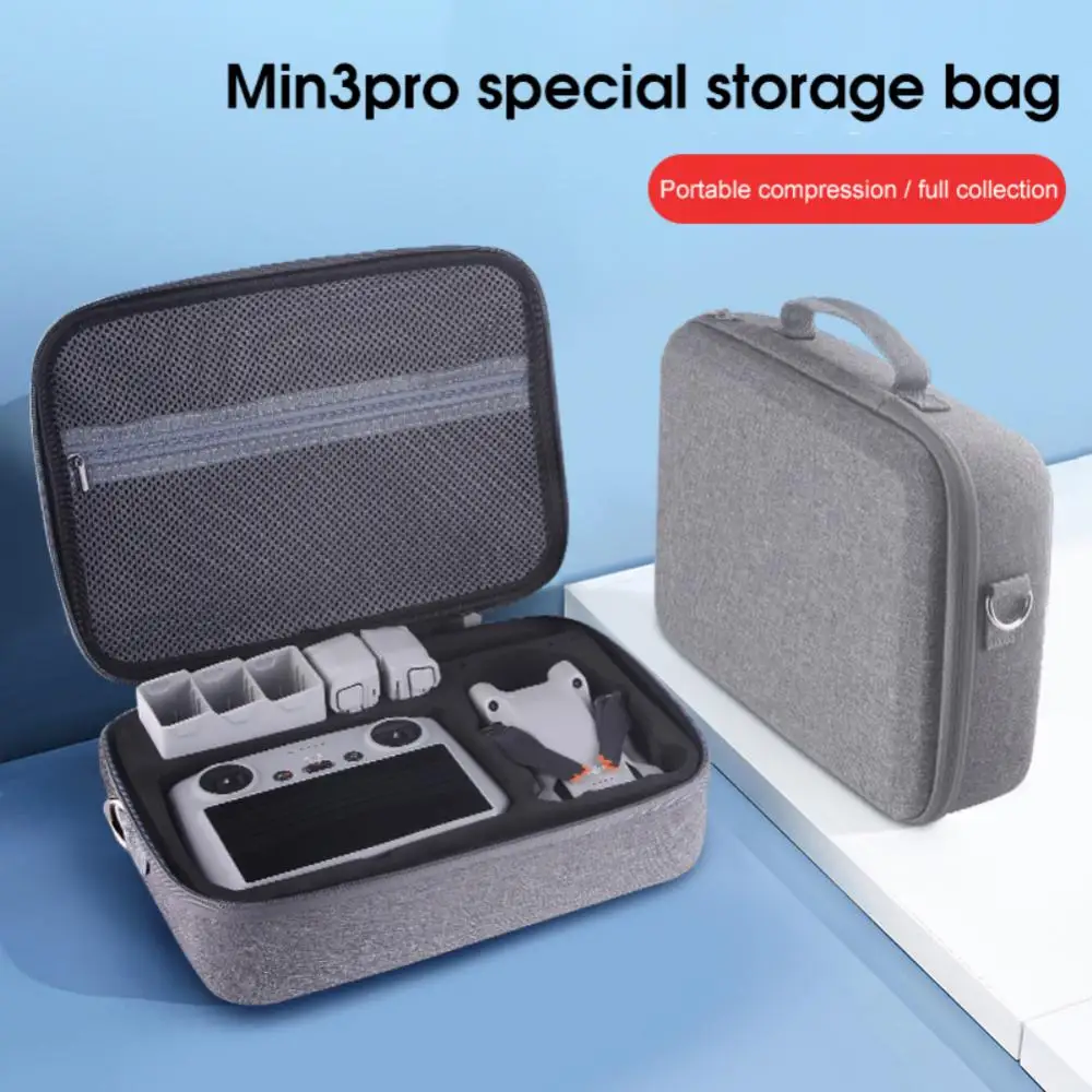 

Portable Handbag Carrying Case For Dji Mini 3pro Waterproof Dji Mavic Mini 3pro Box Protective Bag Shoulder Bag Dji Rc