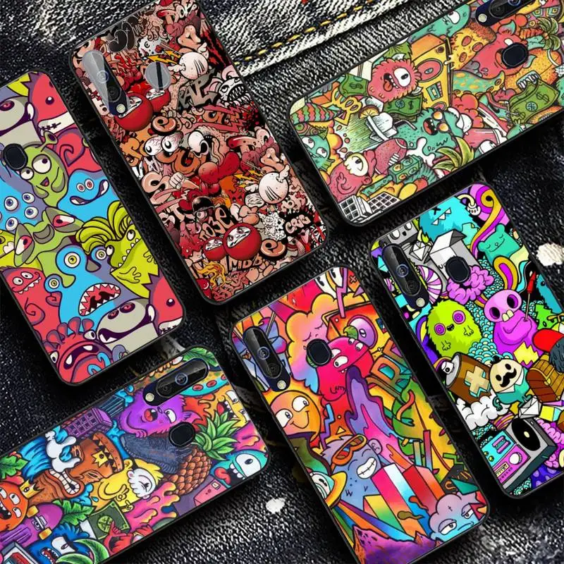

MaiYaCa Graffiti rock Phone Case for Samsung S20 lite S21 S10 S9 plus for Redmi Note8 9pro for Huawei Y6 cover