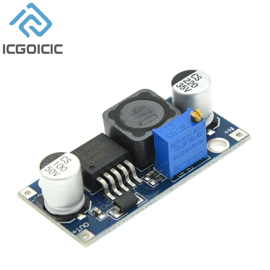 10 шт. XL6009 XL6019 DC-DC усилительный модуль питания выход регулируемый Super LM2577