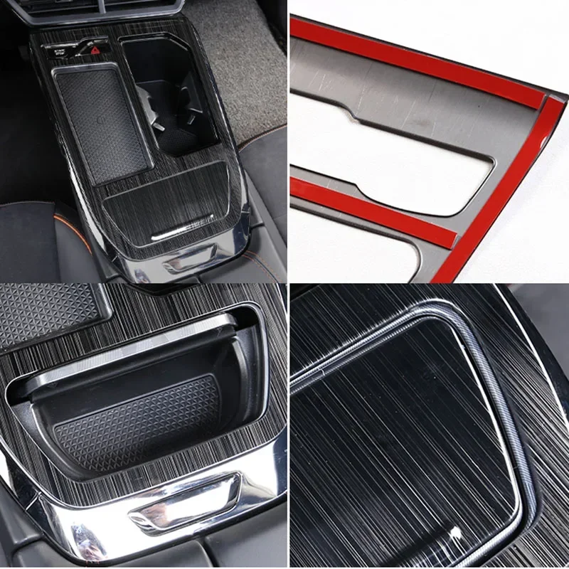 Черный для Haval F7 2024 2025, стеклянная панель переключателя, центральная накладка шестерни управления XY (art.: 3920ca80be4cb) - 3920ca80be4cb