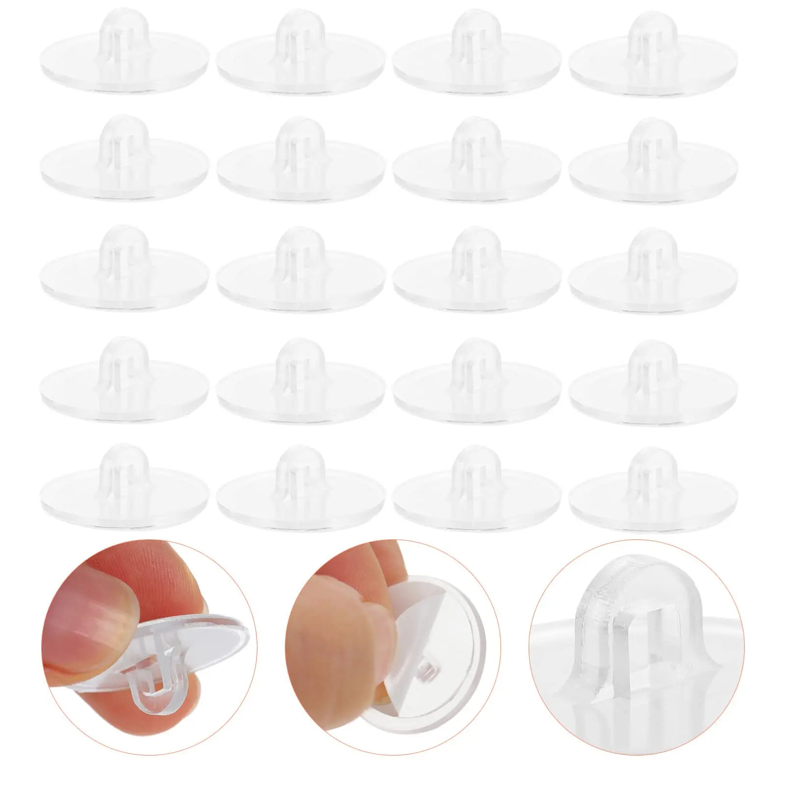 20/50 шт. декоративный настенный крючок без следов