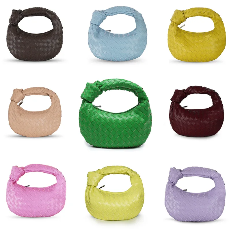 

2023 плетеные сумки для женщин, сумки из коровьего рога с узлом, роскошные дизайнерские сумки-тоуты, кожаные сумки-мессенджеры, женские сумки для покупок