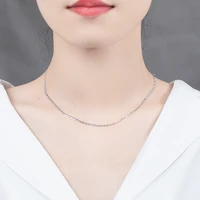s925 sterling silver womens jewelry snake chain necklace punk clavicle chain short choker pendant collar wedding party gift