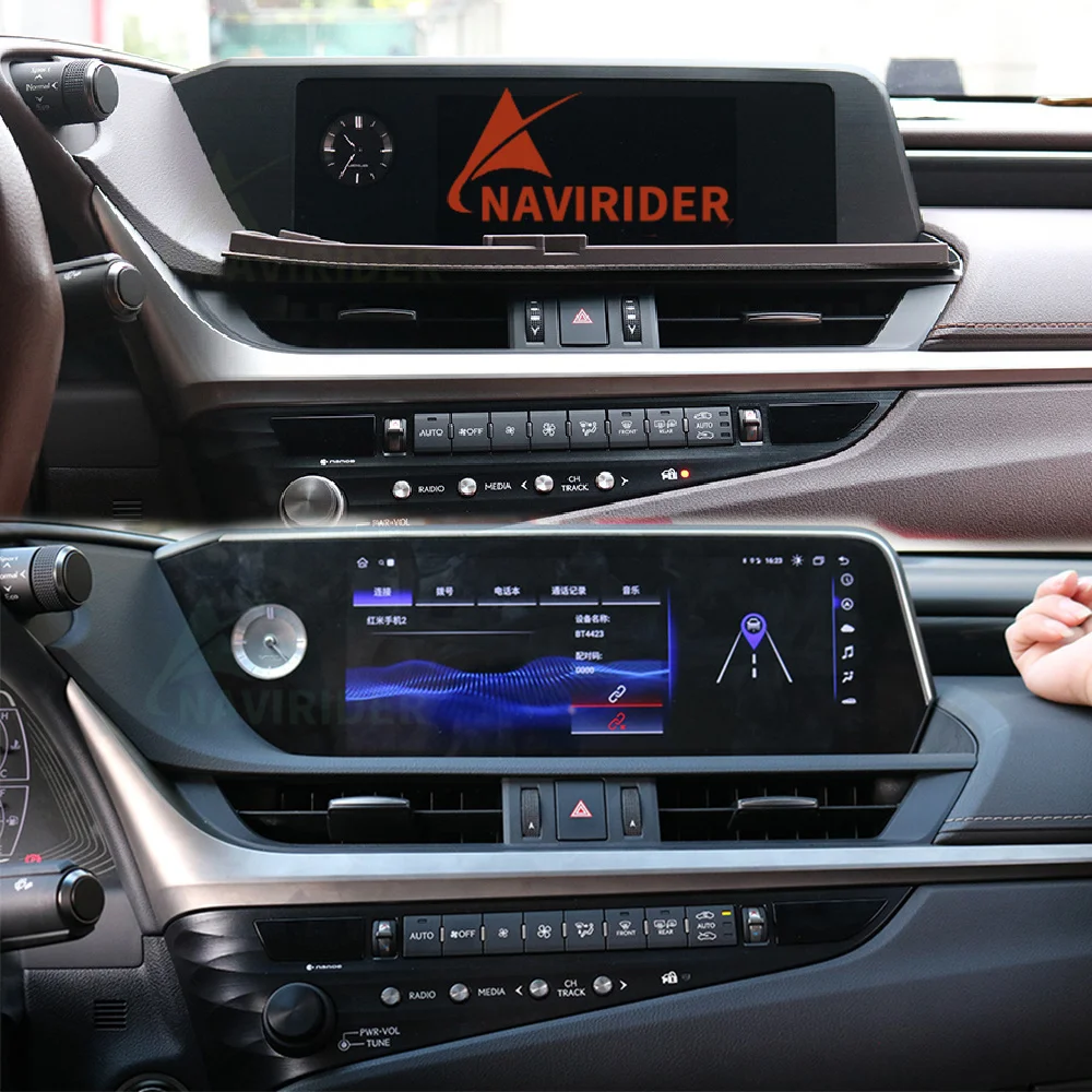 12 3-дюймовый автомобильный радиоприемник Android 14 мультимедийный плеер для Lexus ES300h