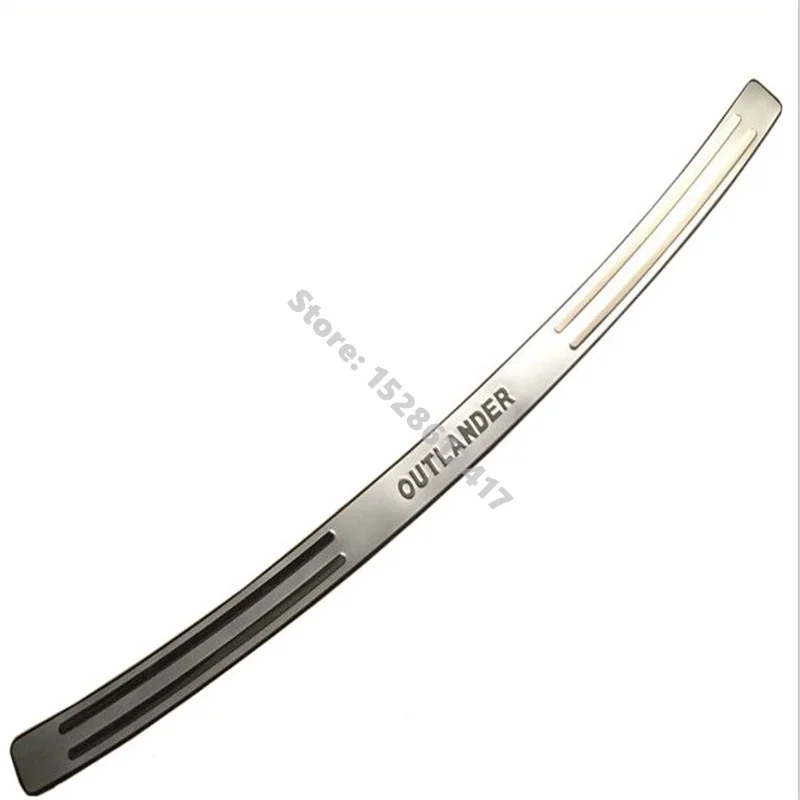 Автомобильные аксессуары, наклейка из нержавеющей стали на задний бампер, порог багажника для Mitsubishi Outlander 2007-2012, Стайлинг автомобиля Автомобильные аксессуары, наклейка из нержавеющей стали на задний бампер, порог багажника для Mitsubishi Outlander 2007-2012, Стайлинг автомобиля