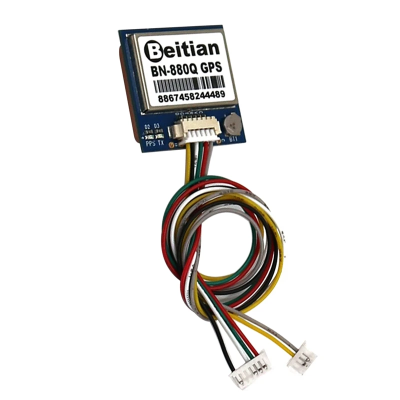 

GPS Module BN 880Q GPS+GLONASS Dual Mode 5V TTL Level 9600Bps Built-In FLASH For RC Models Spare Part